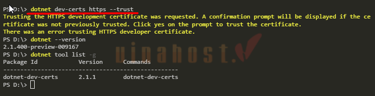 the ssl connection could not be established see inner exception