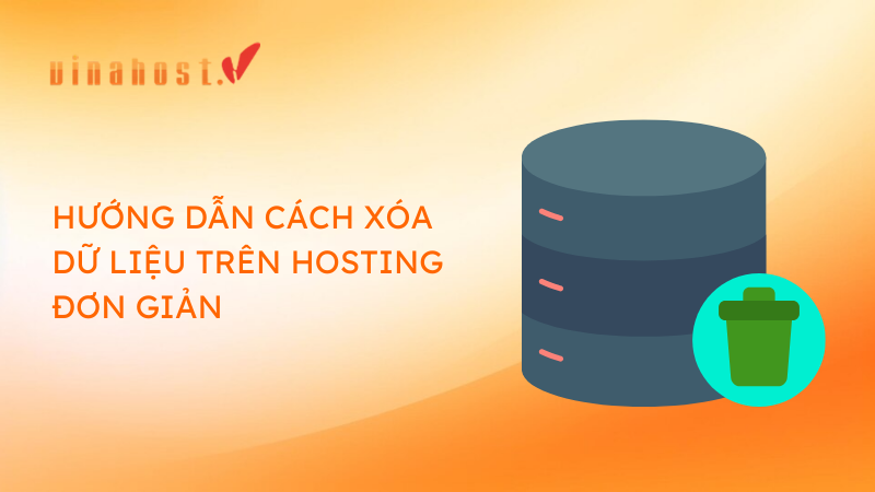 xoa du lieu tren hosting
