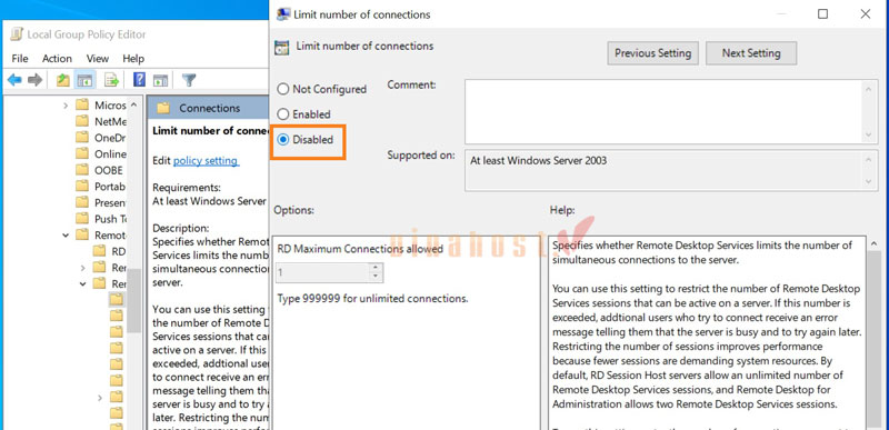 your remote desktop services session has ended