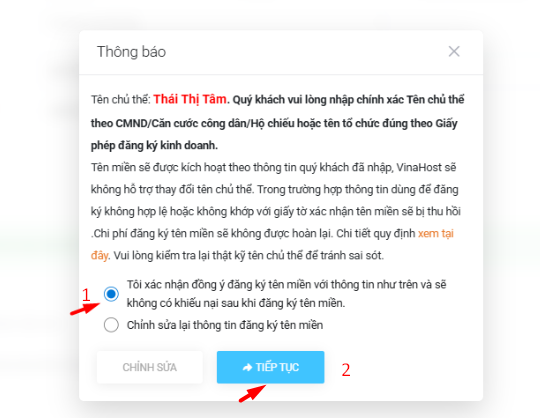 dang ky ten mien ca nhan 7 - #1 Hosting Giá Rẻ, VPS Giá Rẻ, Máy Chủ Vật Lý, Email, Cloud Server hướng dẫn đăng ký tên miền cá nhân