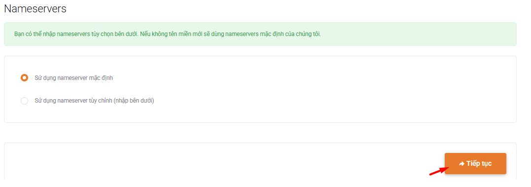 hướng dẫn đăng ký tên miền tổ chức