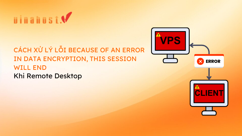 loi because of an error in data encryption this session will end