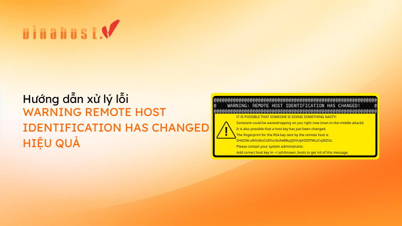 loi warning remote host identification has changed
