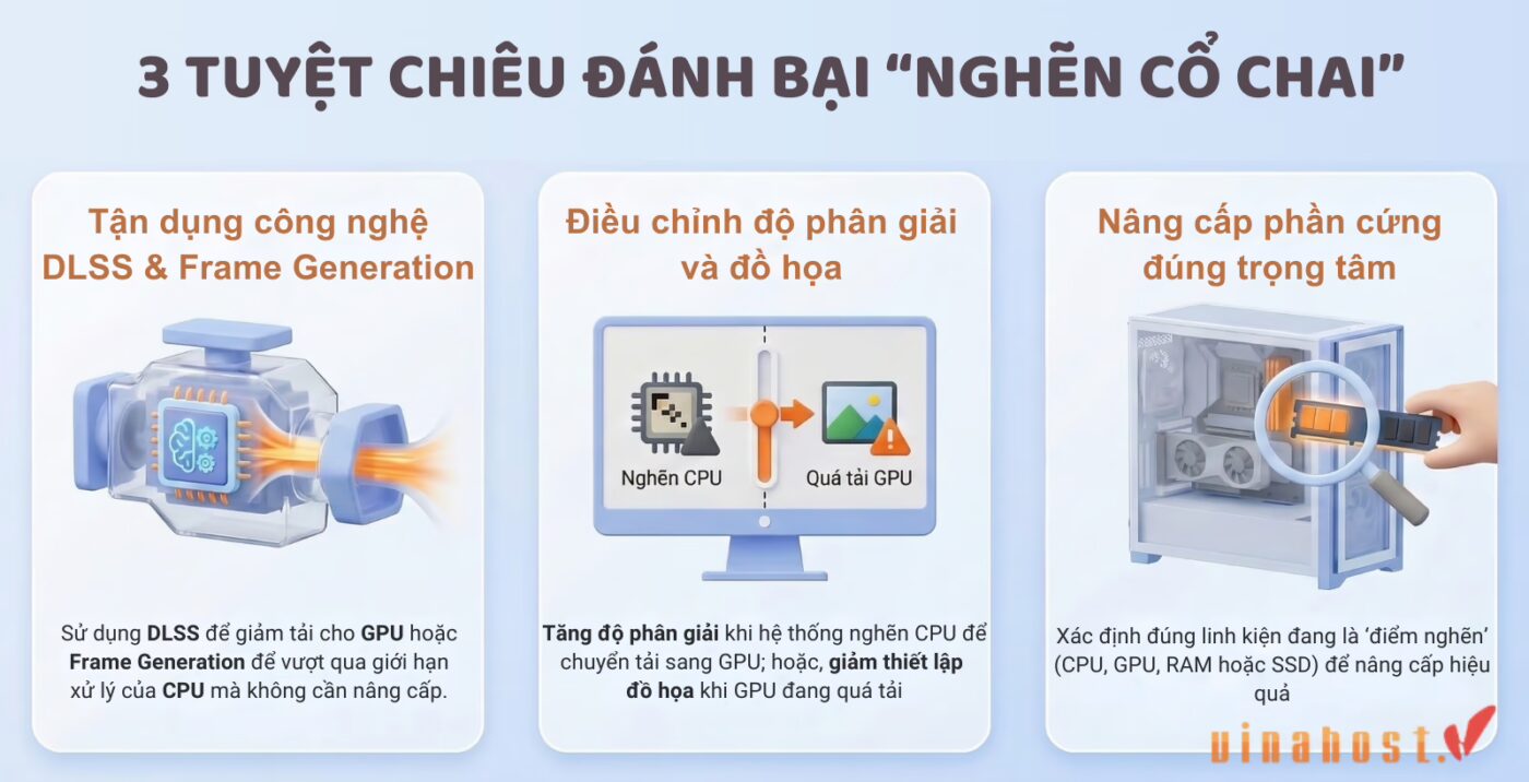bottleneck 7 - #1 Hosting Giá Rẻ, VPS Giá Rẻ, Máy Chủ Vật Lý, Email, Cloud Server Giải quyết tình trạng nghẽn cổ chai