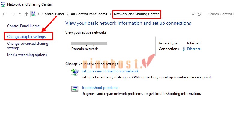 dns suffix la gi 3 - #1 Hosting Giá Rẻ, VPS Giá Rẻ, Máy Chủ Vật Lý, Email, Cloud Server Truy cập cài đặt Network Connections