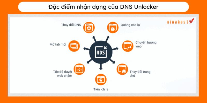 Đặc điểm nhận dạng của DNS Unlocker