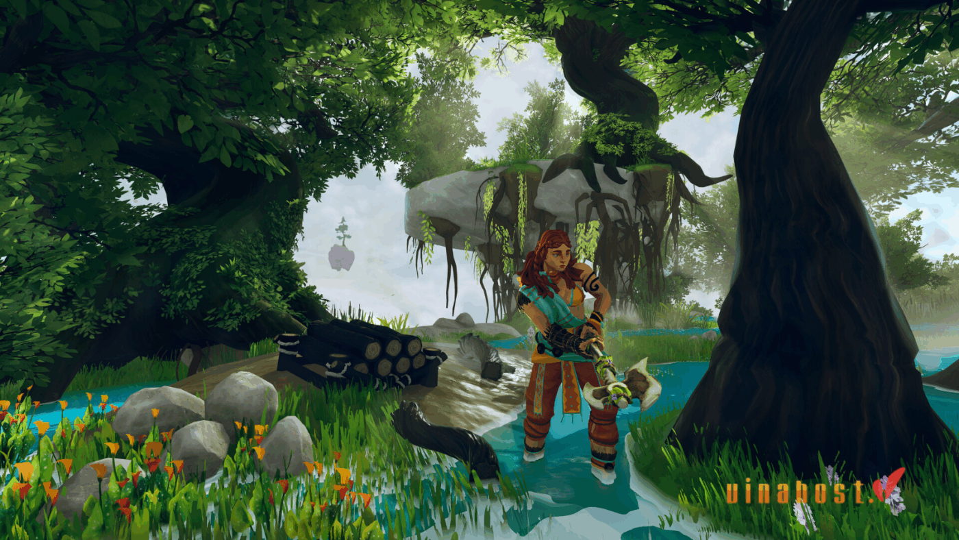 Đồ họa và âm thanh của game Aloft