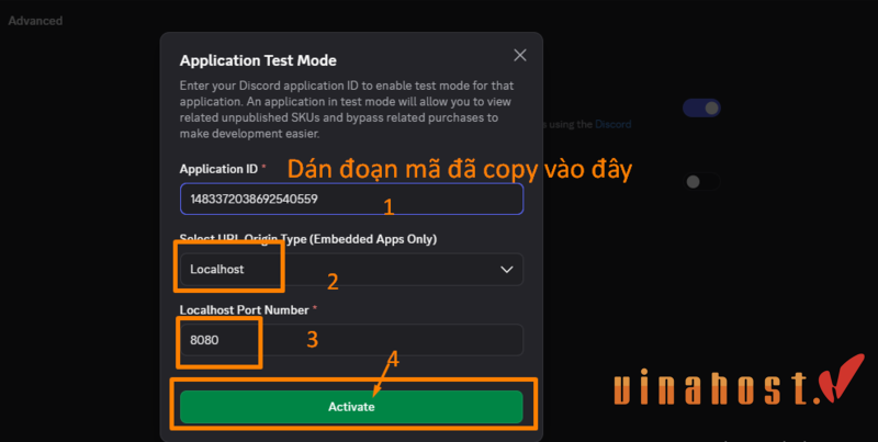 các bước hướng dẫn cài đặt discord-bot hosting