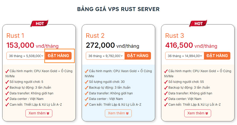 huong dan dang ky vps rust
