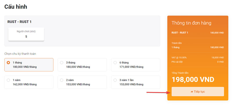 huong dan dang ky vps rust