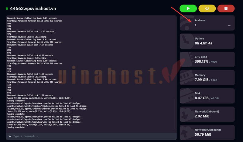 huong dan ket noi vao vps rust