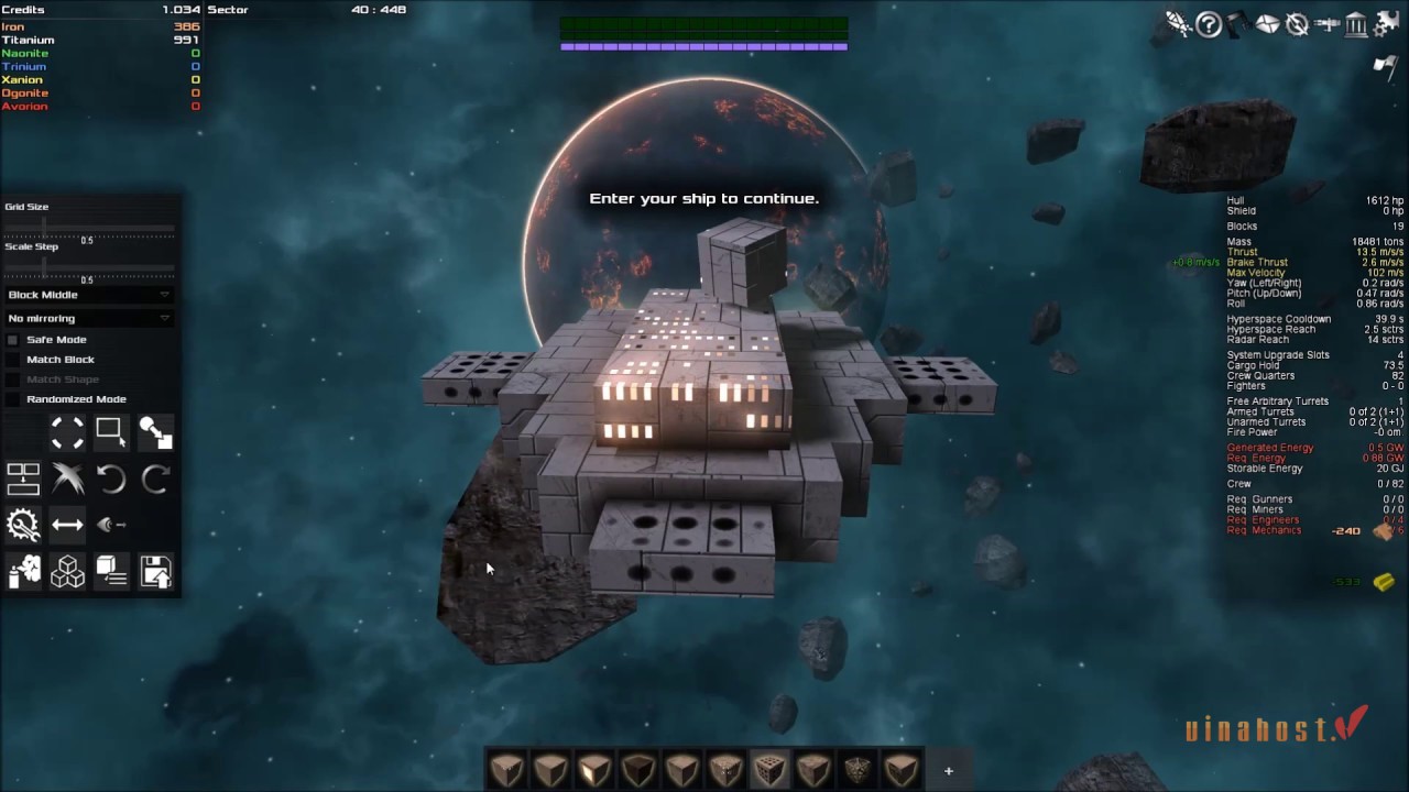 Cốt truyện của game Avorion