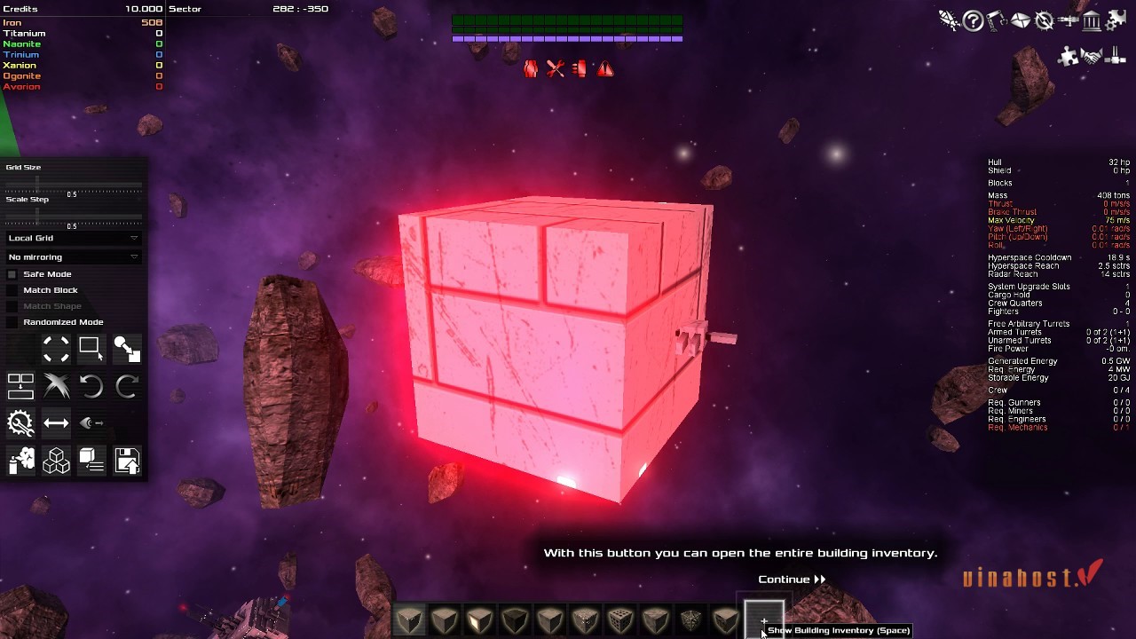 Lối chơi của game Avorion