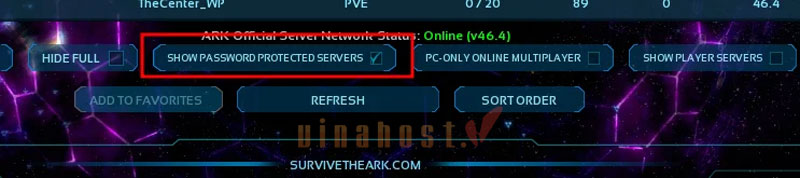 hướng dẫn kết nối vps ark sa