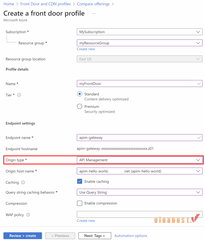 waf vs api gateway 4 - #1 Hosting Giá Rẻ, VPS Giá Rẻ, Máy Chủ Vật Lý, Email, Cloud Server Tạo Azure Front Door