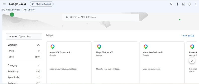 Hướng dẫn lấy API Key Google Cloud 