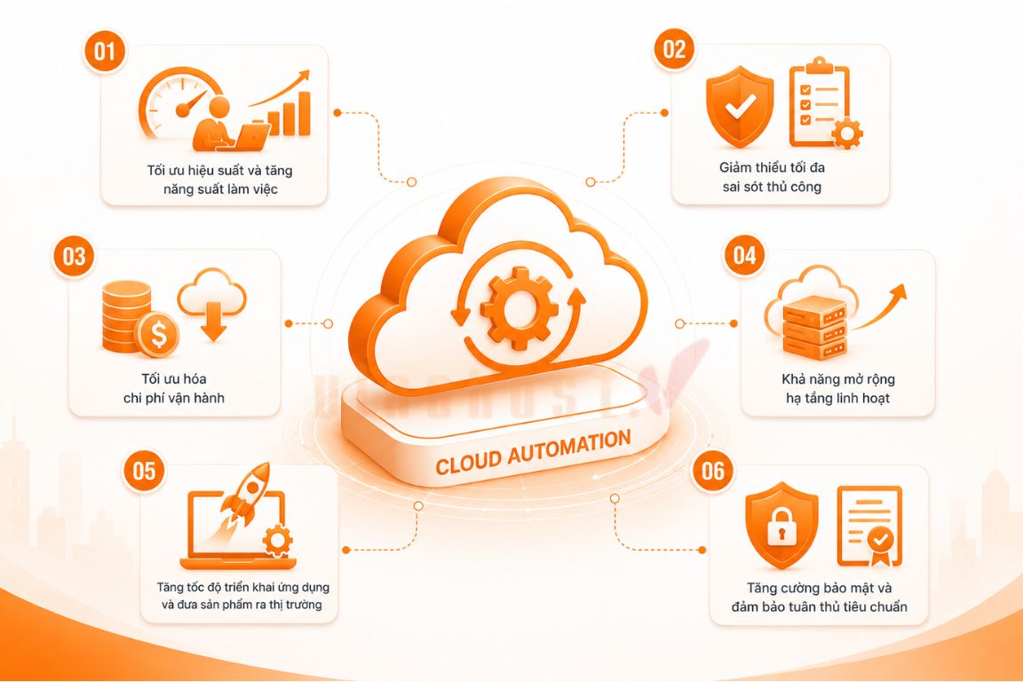 Cloud Automation đang trở thành một phần quan trọng trong chiến lược chuyển đổi số của doanh nghiệp