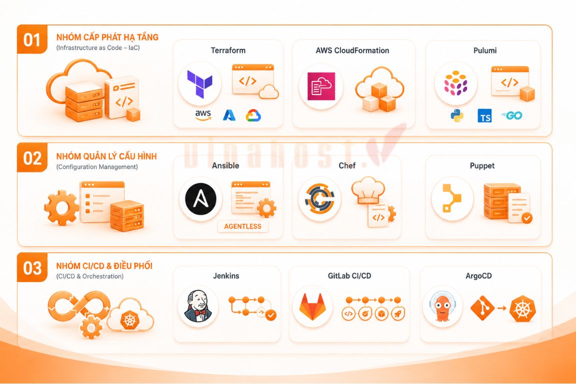 Tỏng hợp công cụ Cloud Automation