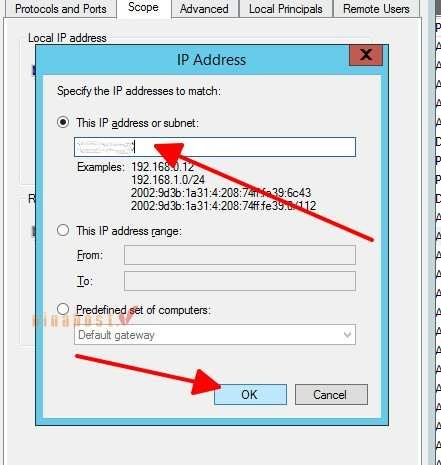 Thêm IP được phép Remote