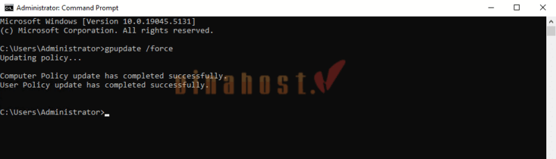 loi your credentials did not work 15 - #1 Hosting Giá Rẻ, VPS Giá Rẻ, Máy Chủ Vật Lý, Email, Cloud Server Mở CMD với quyền Administrator