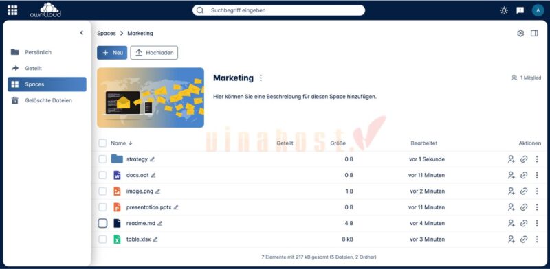 owncloud 3 - #1 Hosting Giá Rẻ, VPS Giá Rẻ, Máy Chủ Vật Lý, Email, Cloud Server Giao diện của owncloud