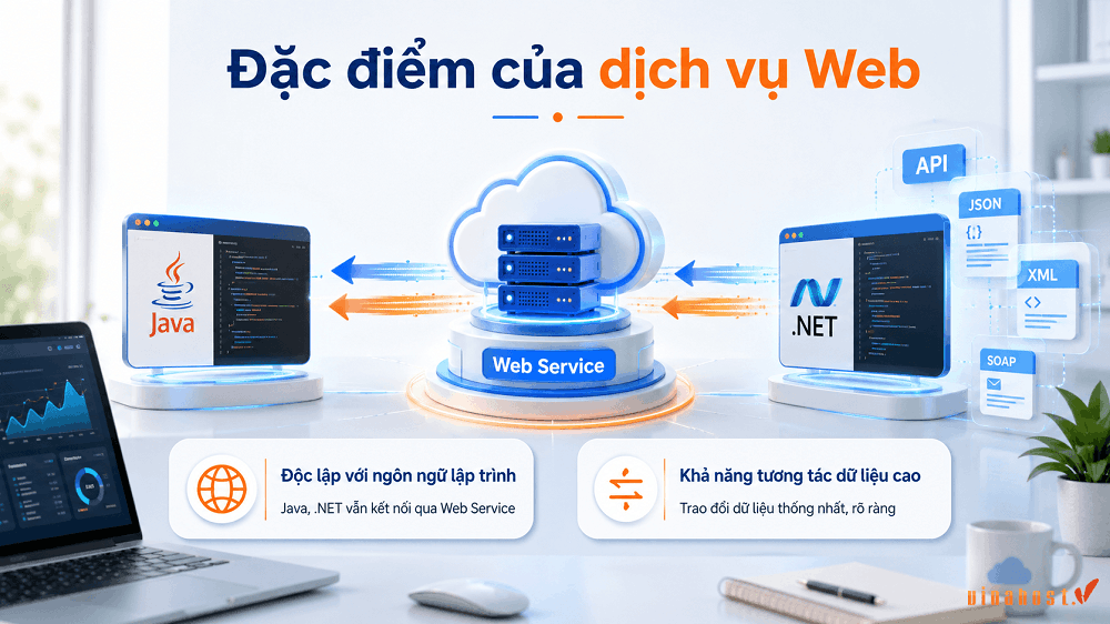 web service 12 - #1 Hosting Giá Rẻ, VPS Giá Rẻ, Máy Chủ Vật Lý, Email, Cloud Server Đặc điểm của dịch vụ Web