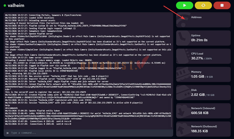 huong dan ket noi vps valheim 3 - #1 Hosting Giá Rẻ, VPS Giá Rẻ, Máy Chủ Vật Lý, Email, Cloud Server Hướng dẫn kết nối VPS Server Valheim