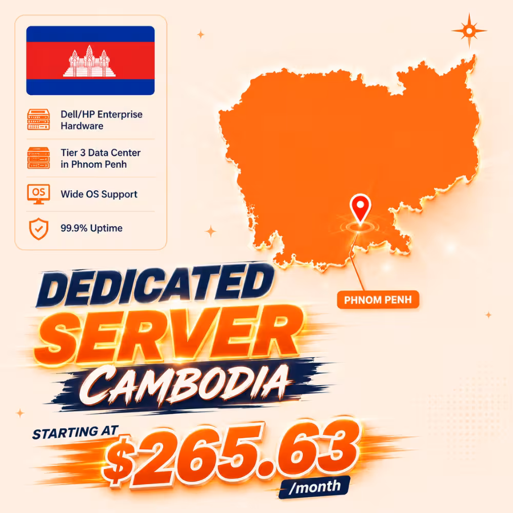 Banner Dedicated Server Cambodia