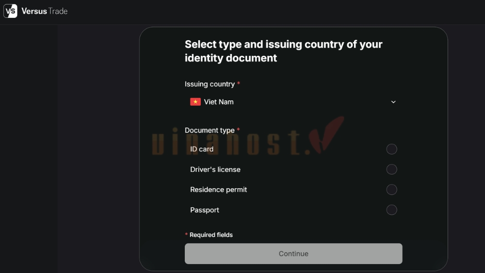 versus trade la gi 2 - #1 Hosting Giá Rẻ, VPS Giá Rẻ, Máy Chủ Vật Lý, Email, Cloud Server Hướng dẫn đăng ký tài khoản sàn Versus Trade