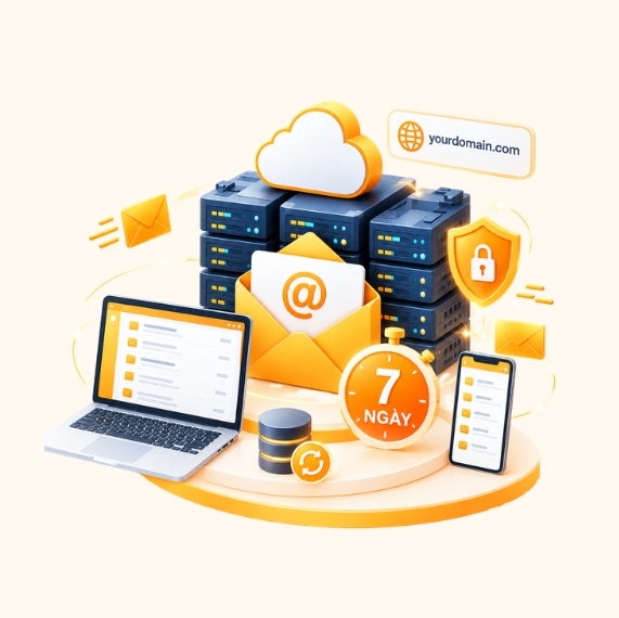 Dùng thử email hosting 7 ngày
