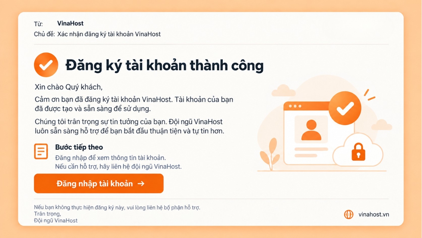 mau email marketing 15 - #1 Hosting Giá Rẻ, VPS Giá Rẻ, Máy Chủ Vật Lý, Email, Cloud Server Mẫu Email xác nhận đăng ký/dùng thử