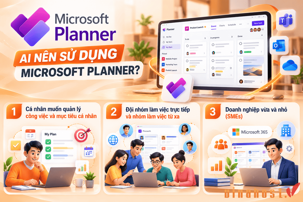 Microsoft Planner la gi 1 - #1 Hosting Giá Rẻ, VPS Giá Rẻ, Máy Chủ Vật Lý, Email, Cloud Server Đối tượng nào thích hợp sử dụng MS Planner