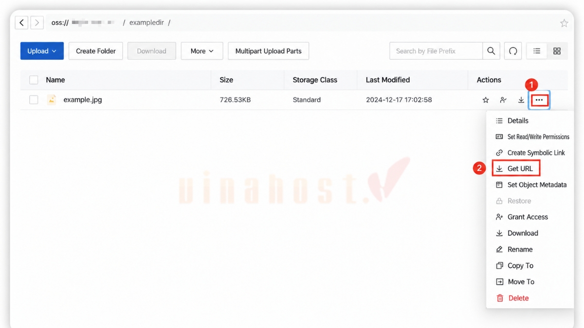 alibaba cloud oss 6 - #1 Hosting Giá Rẻ, VPS Giá Rẻ, Máy Chủ Vật Lý, Email, Cloud Server Truy xuất Object