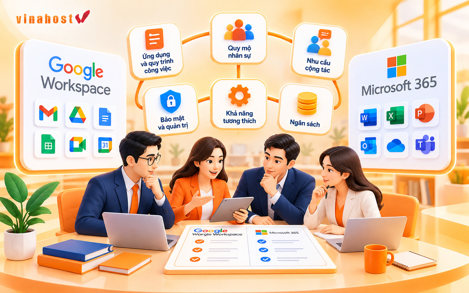 chon bo cong cu van phong cho doanh nghiep - #1 Hosting Giá Rẻ, VPS Giá Rẻ, Máy Chủ Vật Lý, Email, Cloud Server Lựa chọn bộ công cụ văn phòng theo nhu cầu và quy trình doanh nghiệp