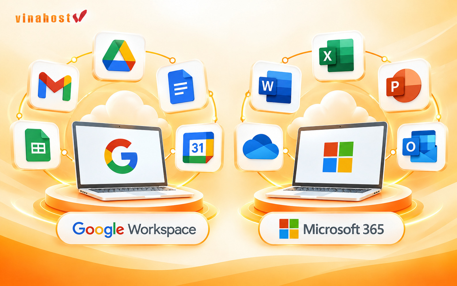 google workspace va microsoft 365 la gi - #1 Hosting Giá Rẻ, VPS Giá Rẻ, Máy Chủ Vật Lý, Email, Cloud Server Tổng quan hai bộ công cụ văn phòng Google Workspace và Microsoft 365