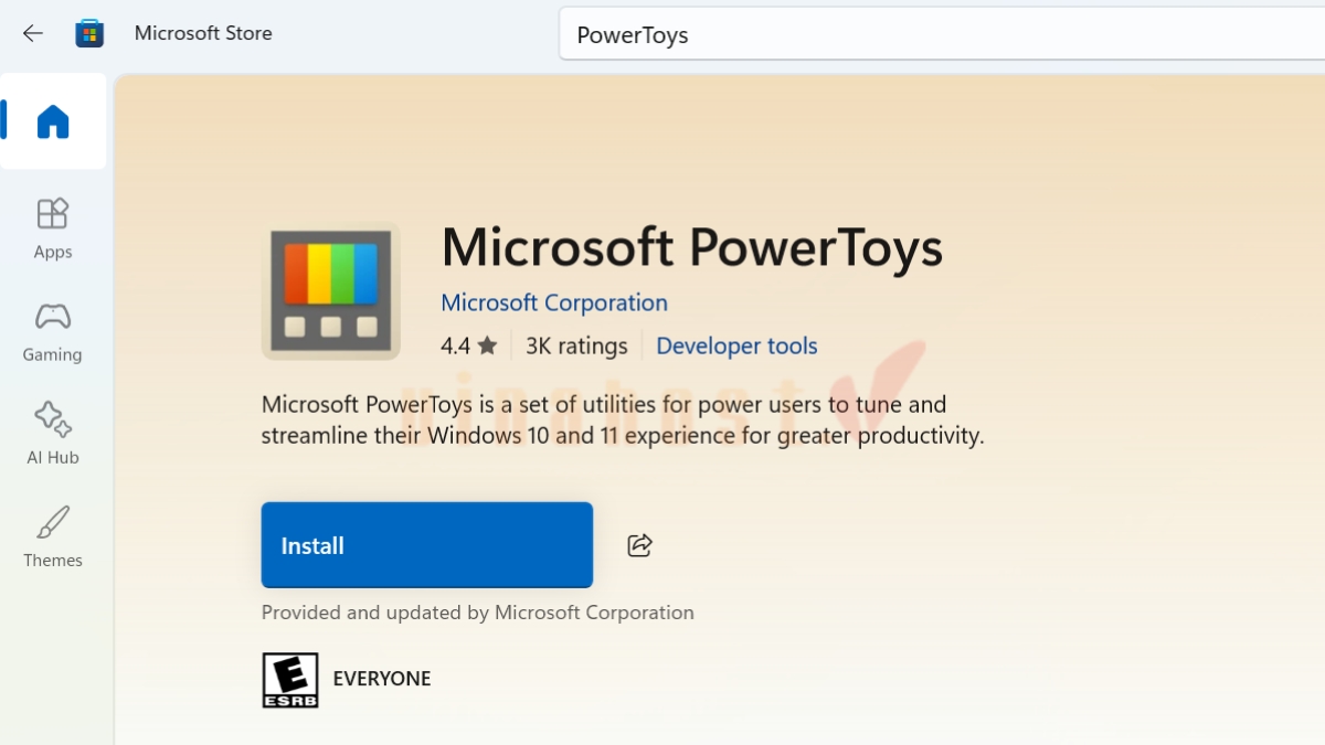microsoft powertoys la gi 1 - #1 Hosting Giá Rẻ, VPS Giá Rẻ, Máy Chủ Vật Lý, Email, Cloud Server Cách tải và cài đặt Microsoft PowerToys