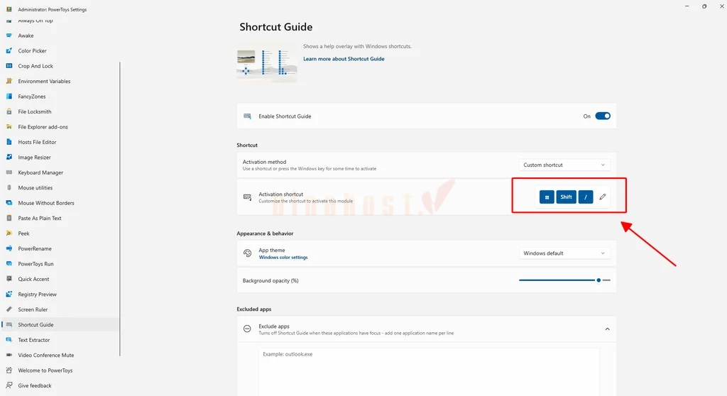 microsoft powertoys la gi 12 - #1 Hosting Giá Rẻ, VPS Giá Rẻ, Máy Chủ Vật Lý, Email, Cloud Server Tính năng Shortcut Guide của Microsoft PowerToys