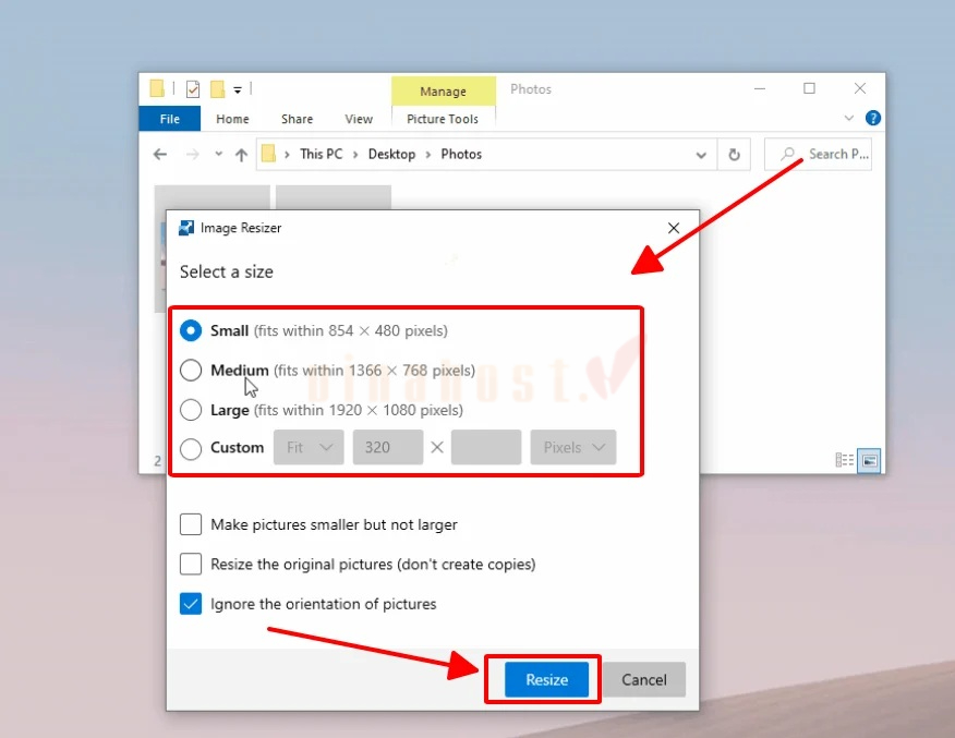 microsoft powertoys la gi 17 - #1 Hosting Giá Rẻ, VPS Giá Rẻ, Máy Chủ Vật Lý, Email, Cloud Server Tính năng Image Resizer của Microsoft PowerToys