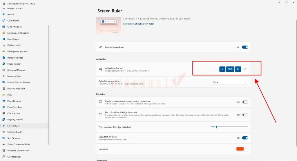 microsoft powertoys la gi 19 - #1 Hosting Giá Rẻ, VPS Giá Rẻ, Máy Chủ Vật Lý, Email, Cloud Server Tính năng Screen Ruler của Microsoft PowerToys