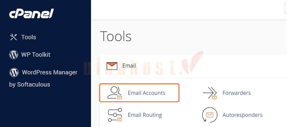 tao tai khoan email tren email hosting 2 - #1 Hosting Giá Rẻ, VPS Giá Rẻ, Máy Chủ Vật Lý, Email, Cloud Server Cách tạo tài khoản Email trên Email Hosting