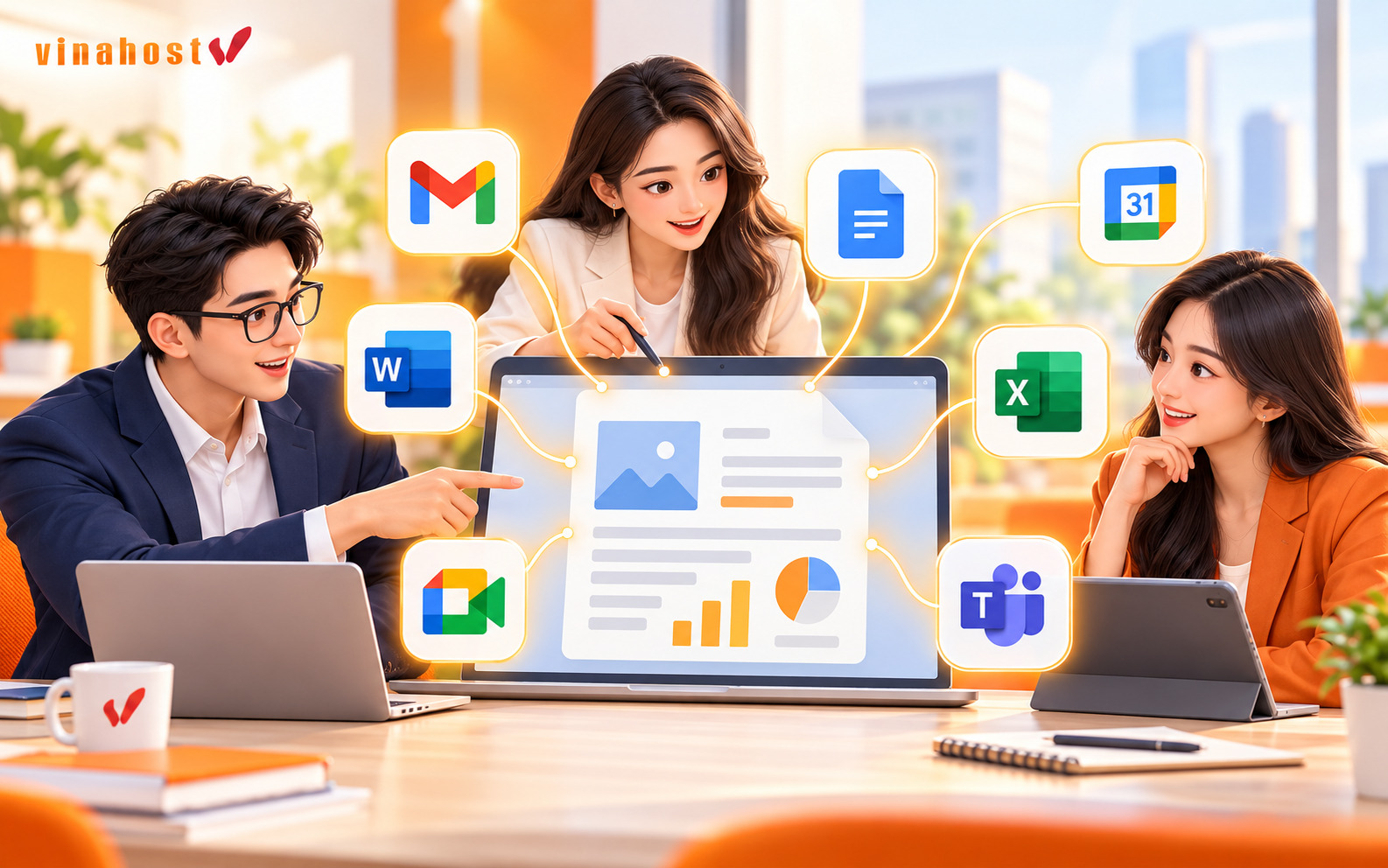 ung dung van phong va cong tac doanh nghiep - #1 Hosting Giá Rẻ, VPS Giá Rẻ, Máy Chủ Vật Lý, Email, Cloud Server Các công cụ văn phòng, email và cộng tác trực tuyến trong doanh nghiệp